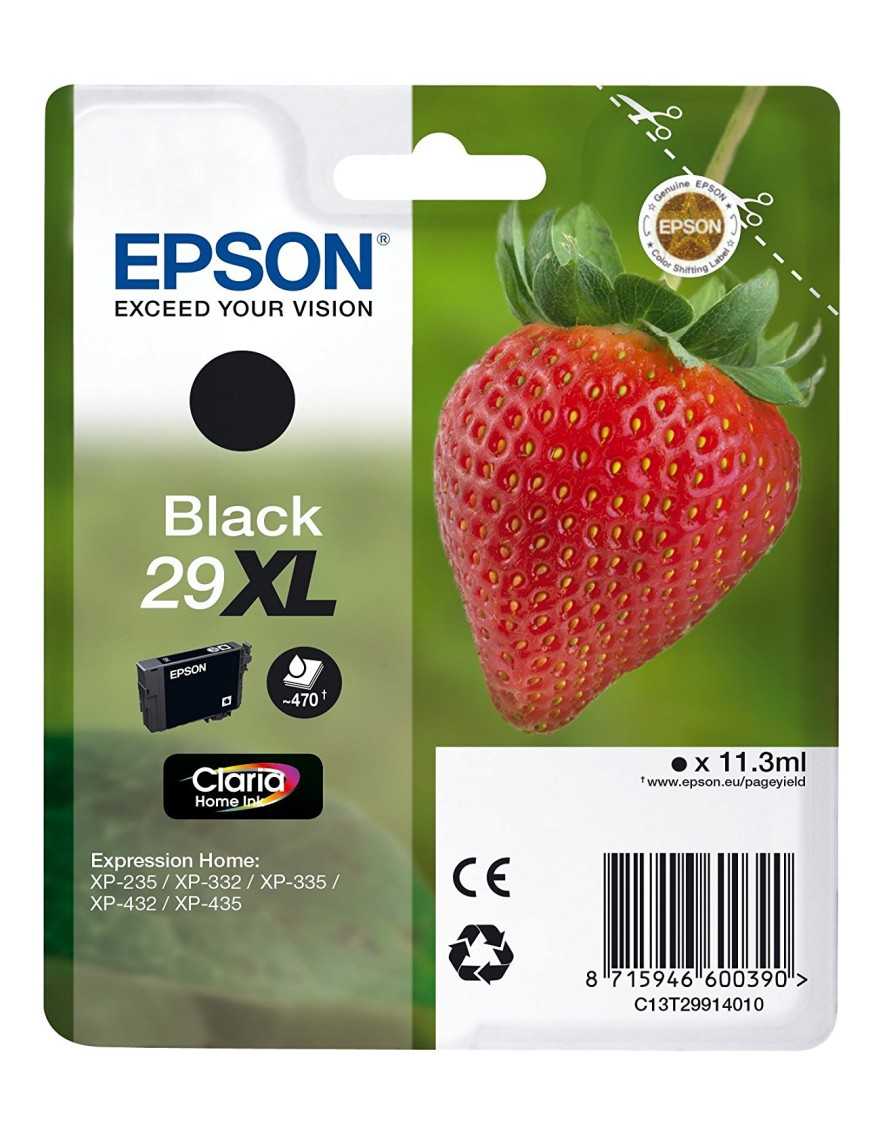 CARTUCHO EPSON 29XL NEGRO C13T29914012.