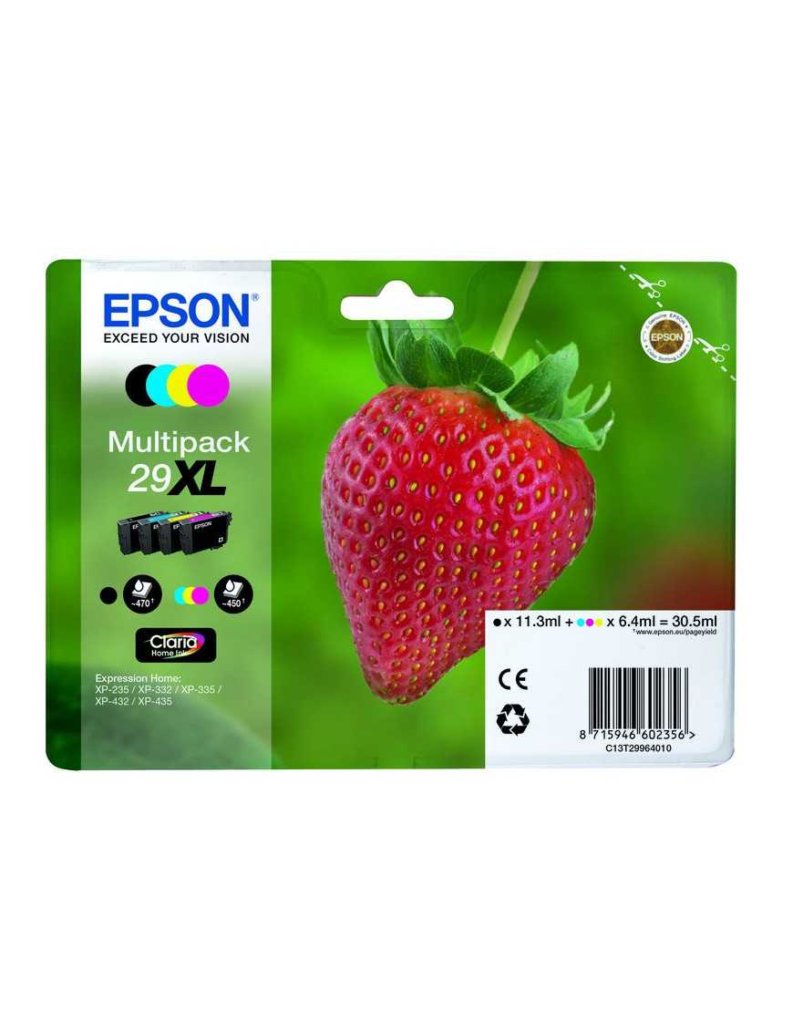 PACK 4 CARTUCHOS EPSON 29XL T29964010.