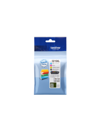 PACK 4 CARTUCHOS BROTHER LC3219XL NEGRO Y COLORES