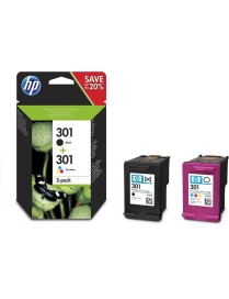 PACK 2 HP 301 NG+COLOR N9J72AE.