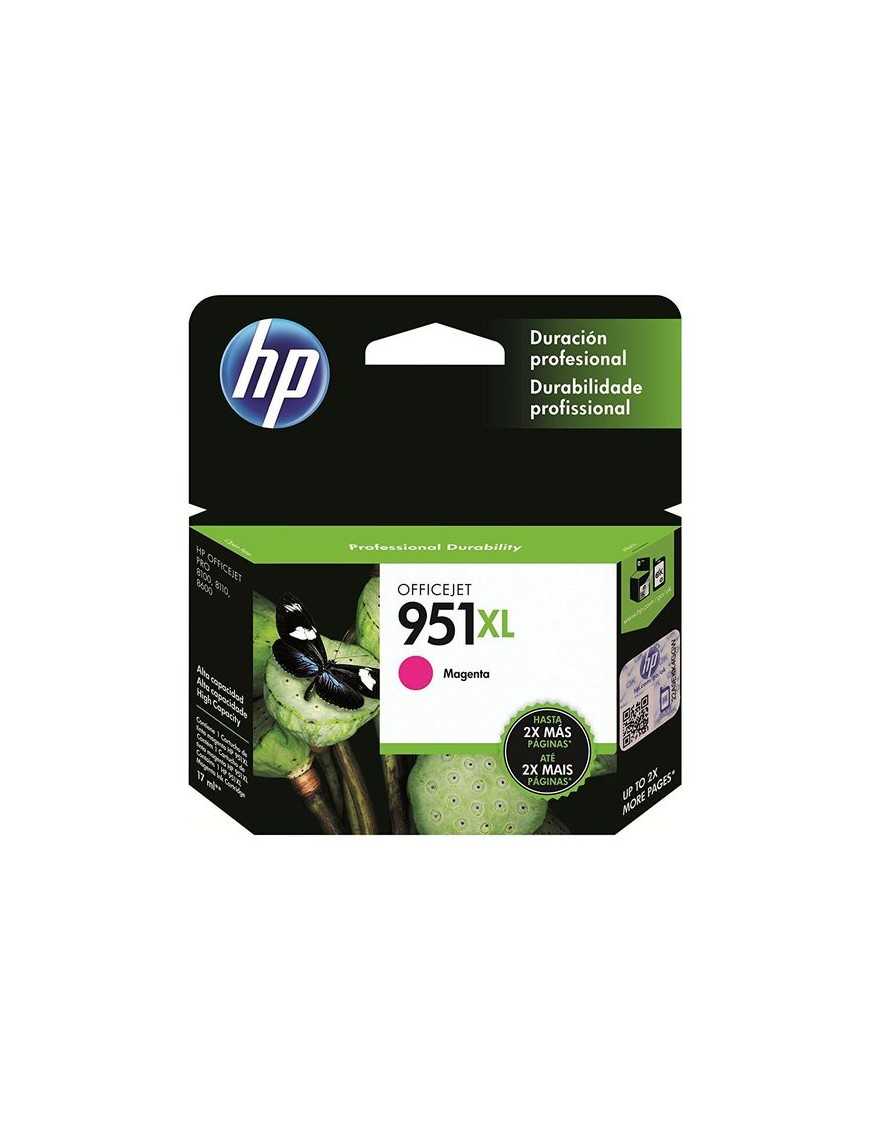 CARTUCHO HP 951XL MAGENTA CN047AE.