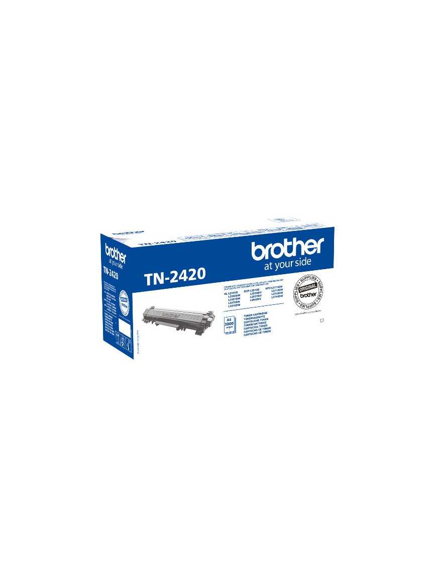 TONER LASER BROTHER TN-2420 3.000 COPIAS ALTA CAPA