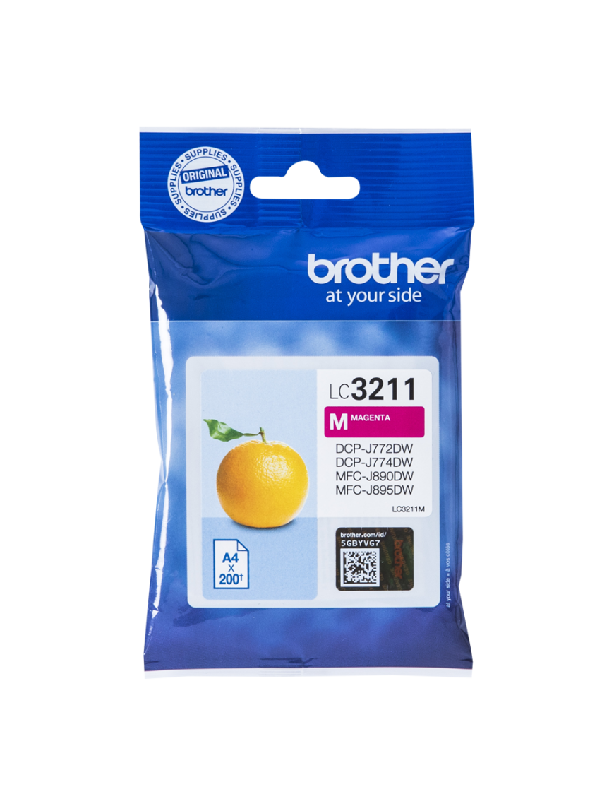 CARTUCHO BROTHER LC3211M MAGENTA