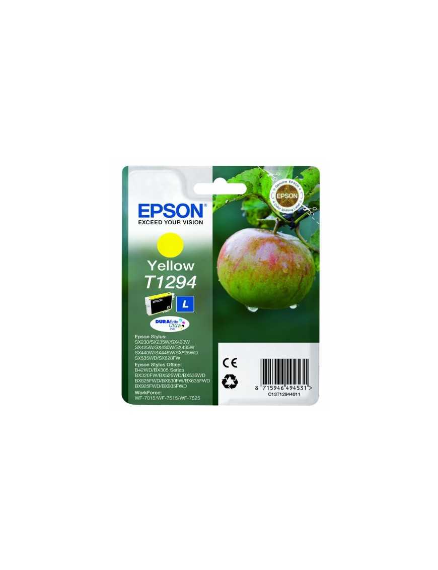 CARTUCHO EPSON T1294 AMARILLO.