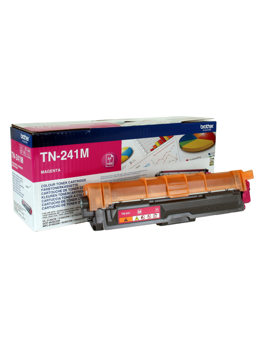 TONER LASER BROTHER TN-241M MAGENTA. 221629