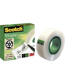 CINTA ADHESIVA 33X19 SCOTCH MAGIC INVISIBLE