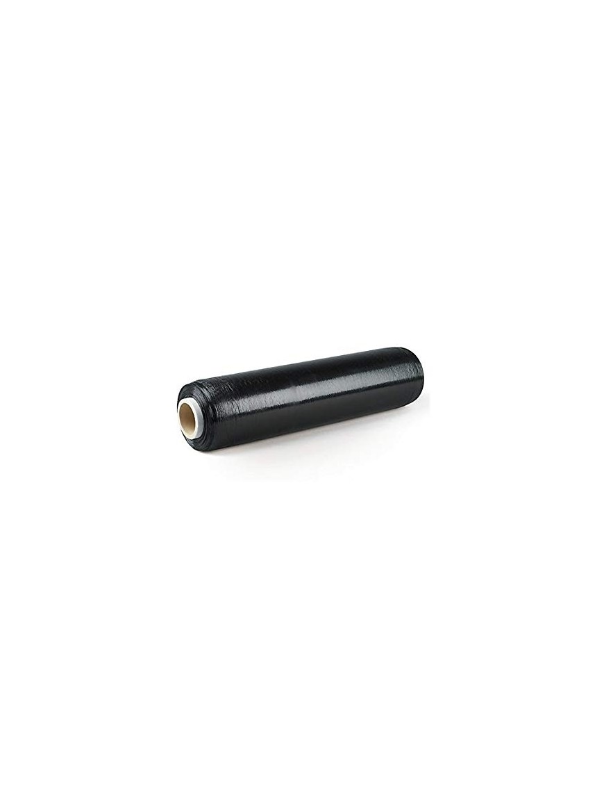 FILM PALETIZAR NEGRO 2,10 KG. 20 MICRAS 50 CM.