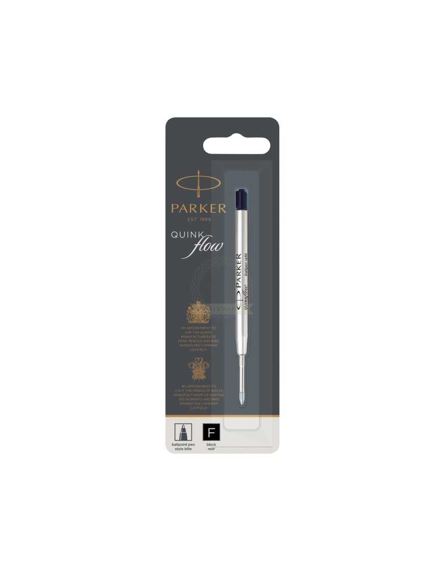 RECAMBIO PARKER BOLIGRAFO NEGRO FINO