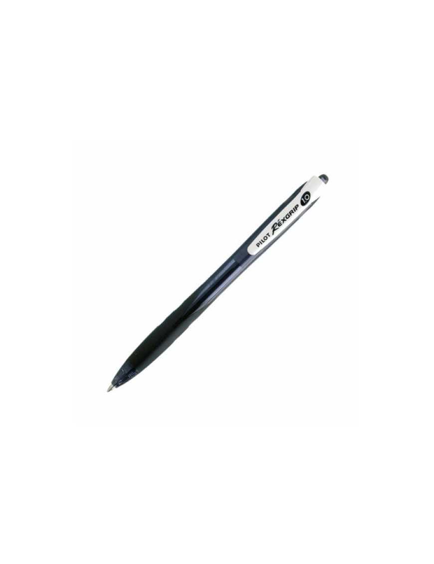 BOLIGRAFO PILOT REXGRIP NEGRO BRG-10M