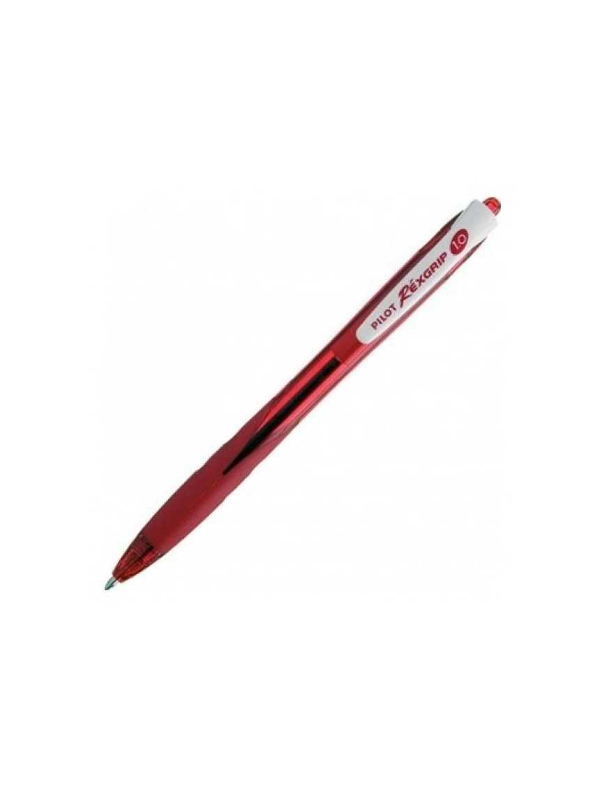 BOLIGRAFO PILOT REXGRIP ROJO BRG-10M