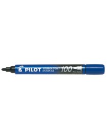 ROTULADOR PILOT PUNTA RENDONDA MARKER 100 AZUL