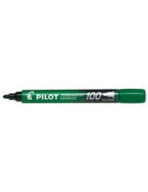 ROTULADOR PILOT PUNTA RENDONDA MARKER 100 VERDE