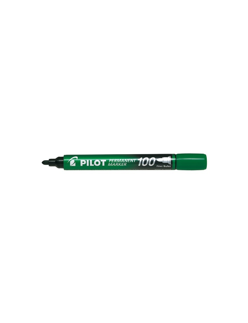 ROTULADOR PILOT PUNTA RENDONDA MARKER 100 VERDE