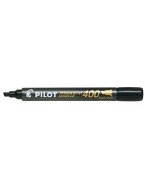 ROTULADOR PILOT PUNTA BISELADA MARKER 400 NEGRO