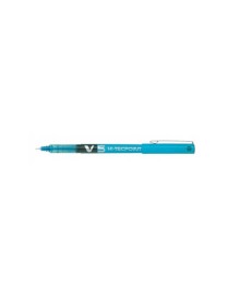 ROLLER PILOT V5 HI-TECPOINT AZUL CLARO.