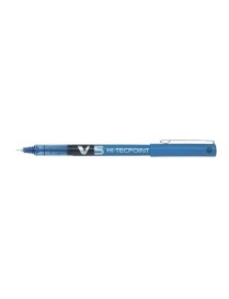 ROLLER PILOT V5 HI-TECPOINT AZUL 0,5 MM.