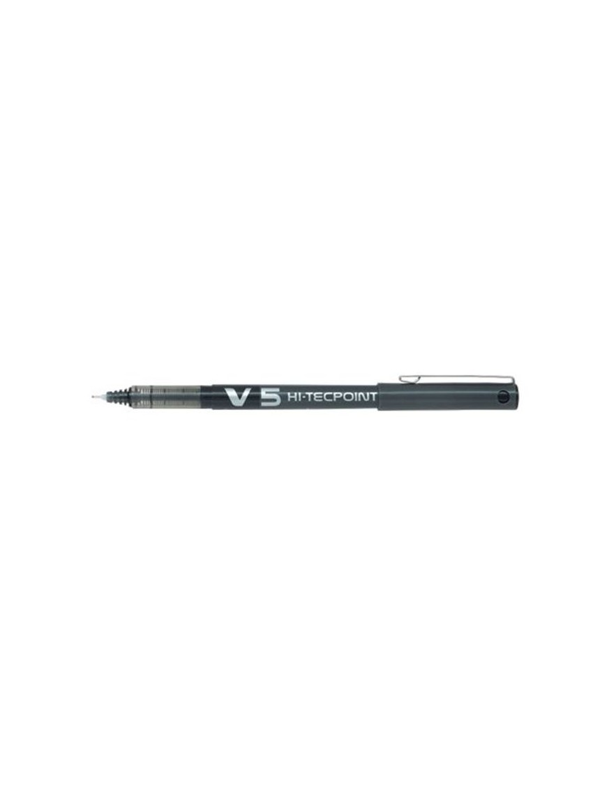 ROLLER PILOT V5 HI-TECPOINT NEGRO 0,5 MM.