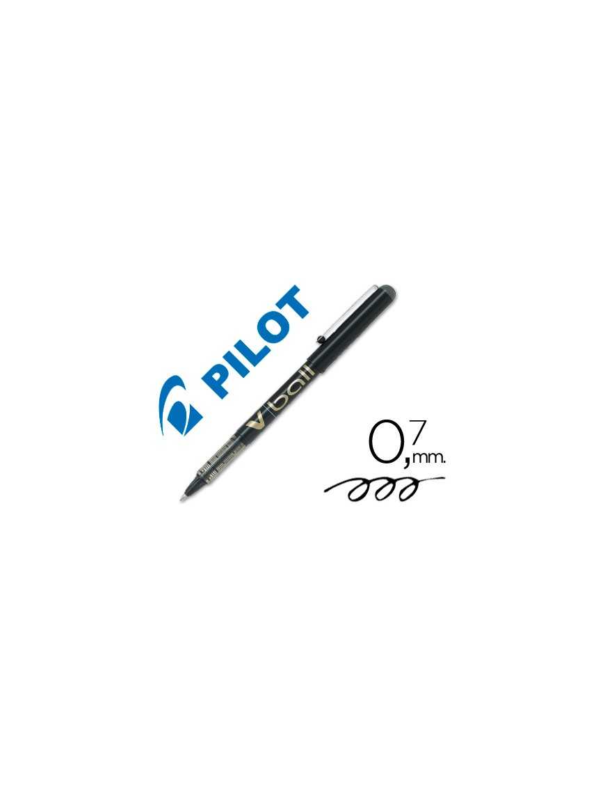 ROLLER PILOT V-BALL 07 NEGRO BL-VB7