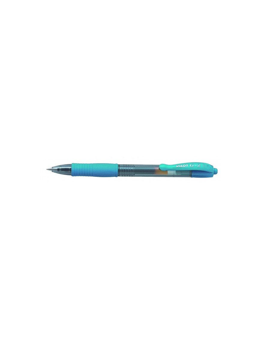 BOLIGRAFO PILOT G-2 AZUL CLARO