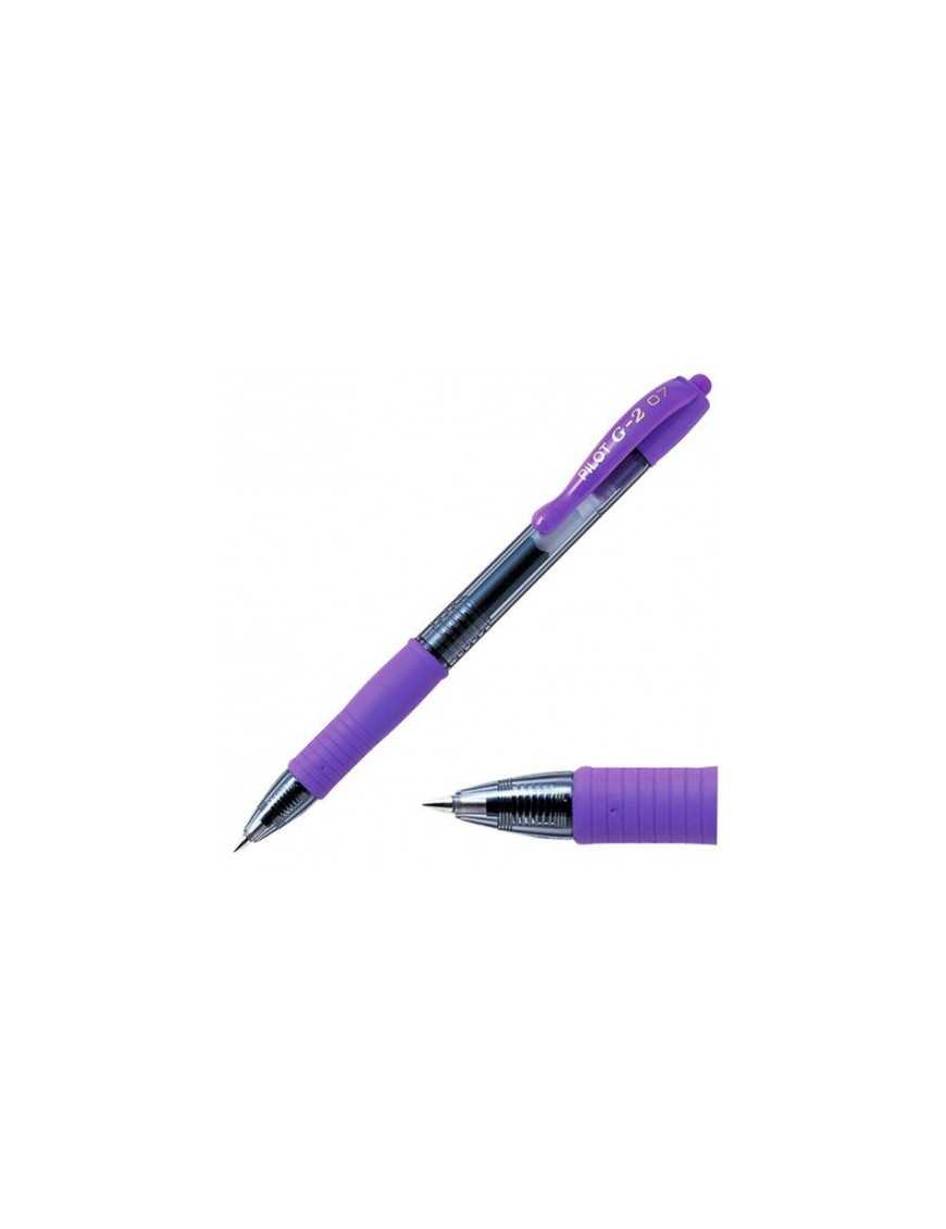 BOLIGRAFO PILOT G-2 VIOLETA