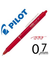 BOLIGRAFO FRIXION CLICKER ROJO.