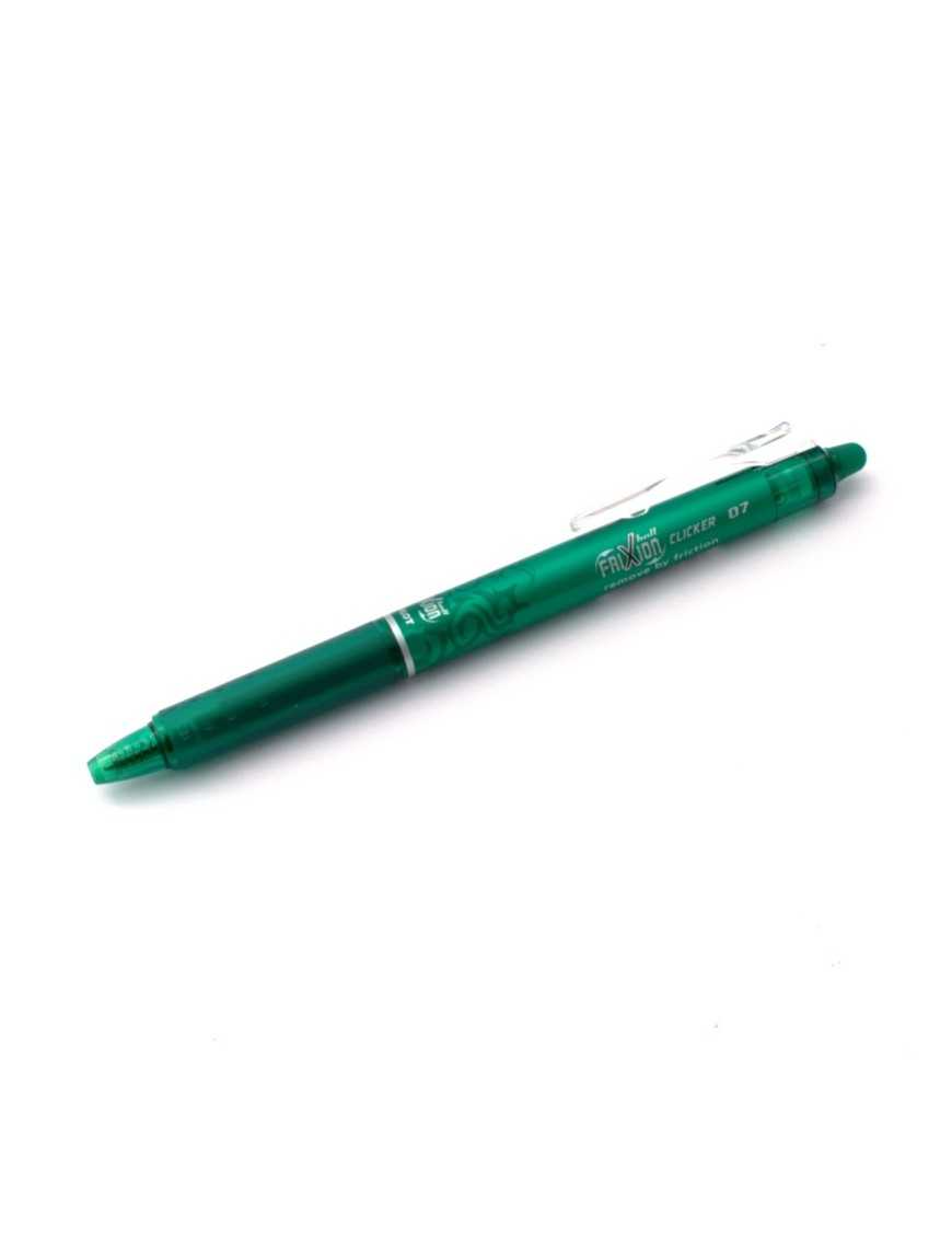 BOLIGRAFO FRIXION CLICKER VERDE PILOT