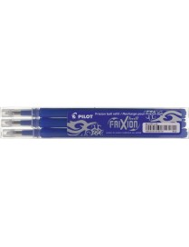 RECAMBIO PILOT FRIXION BALL AZUL C 3UDS.
