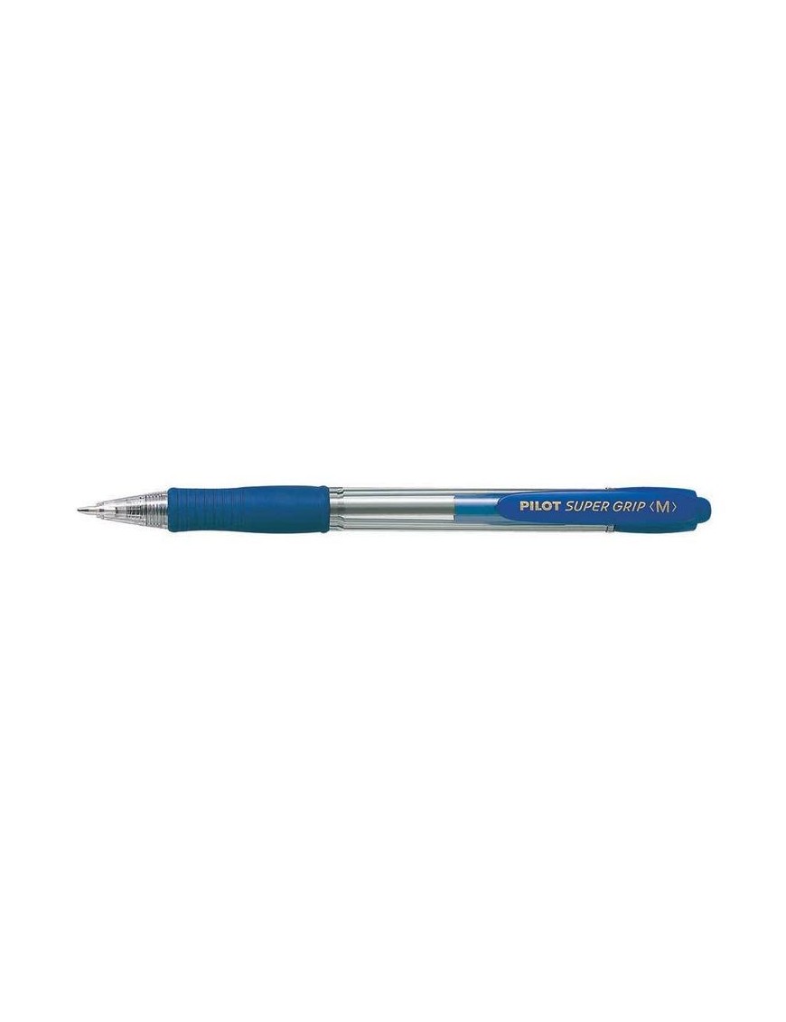 BOLIGRAFO PILOT SUPER GRIP AZUL.