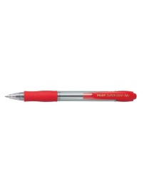 BOLIGRAFO PILOT SUPER GRIP ROJO.