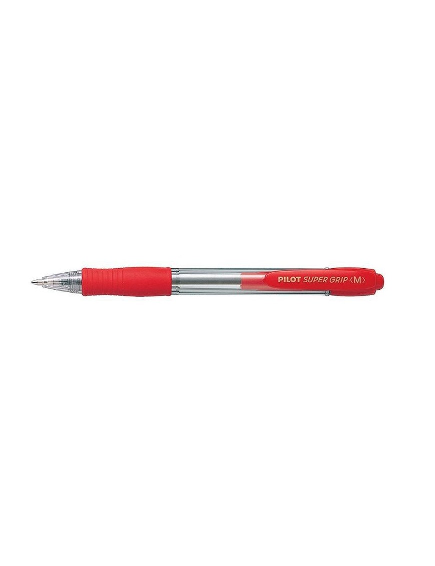 BOLIGRAFO PILOT SUPER GRIP ROJO.