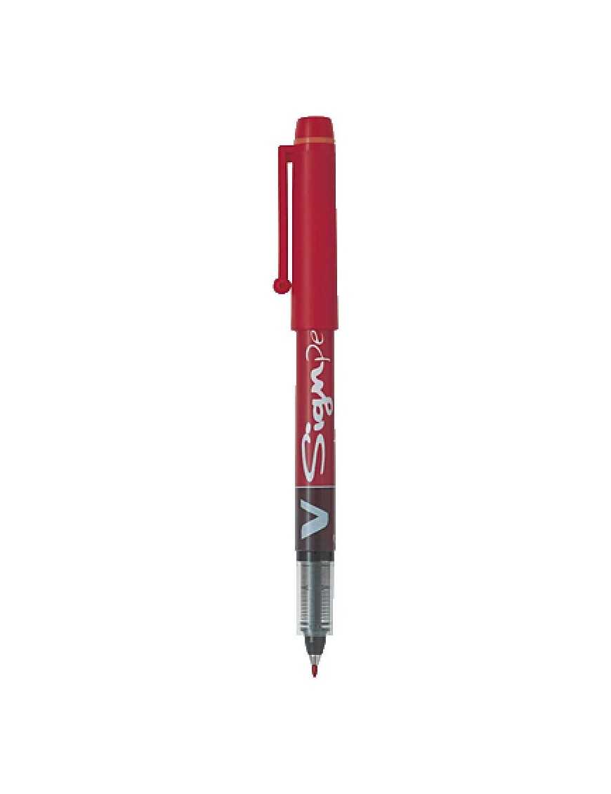ROLLER PILOT V SIGNPEN ROJO.