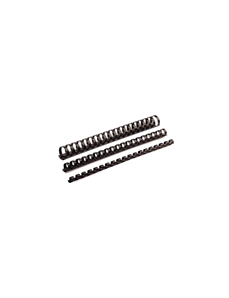CANUTILLO PLASTICO 20 MM. RED NEGRO YOSAN