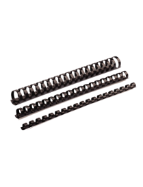 CANUTILLO PLASTICO 28 MM. RED NEGRO YOSAN