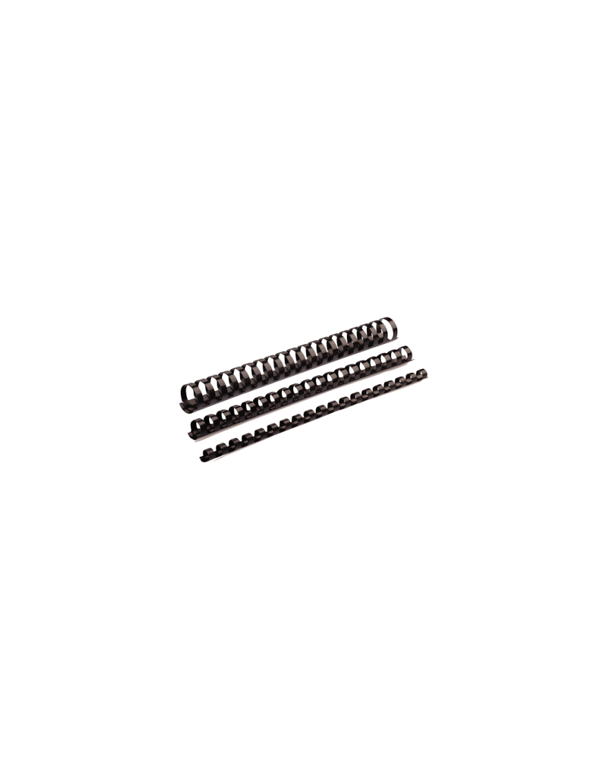 CANUTILLO PLASTICO 28 MM. RED NEGRO YOSAN