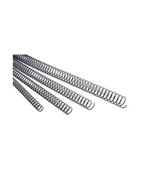 ESPIRAL METAL 06 MM NEGRO PASO 64 C/100U YOSAN