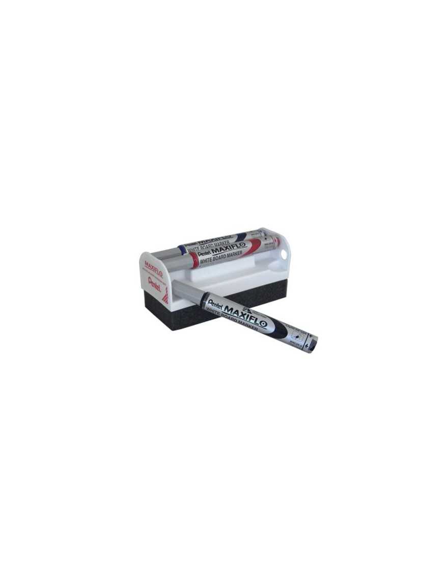 SET CON 4 ROTULADORES MAXIFLO Y BORRADOR
