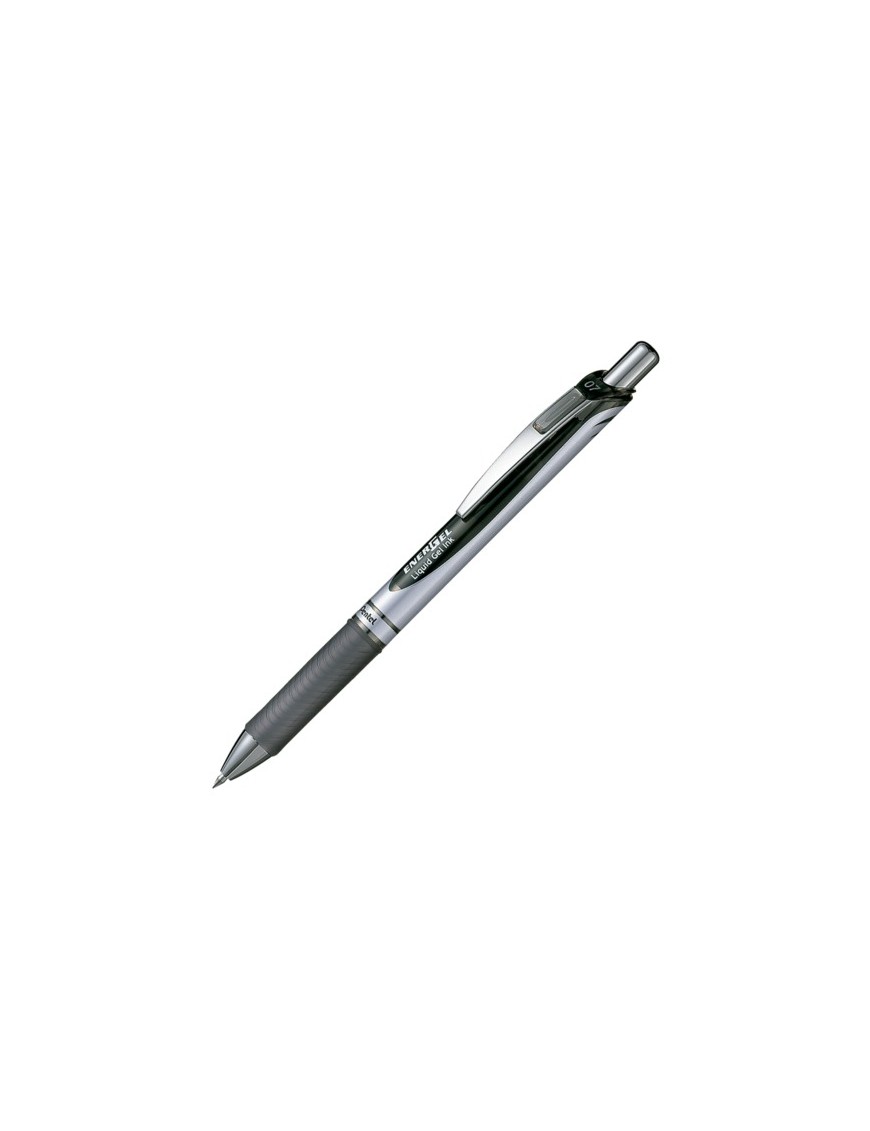 ROTULADOR PENTEL ENERGEL 0,7 BL77 NEGRO