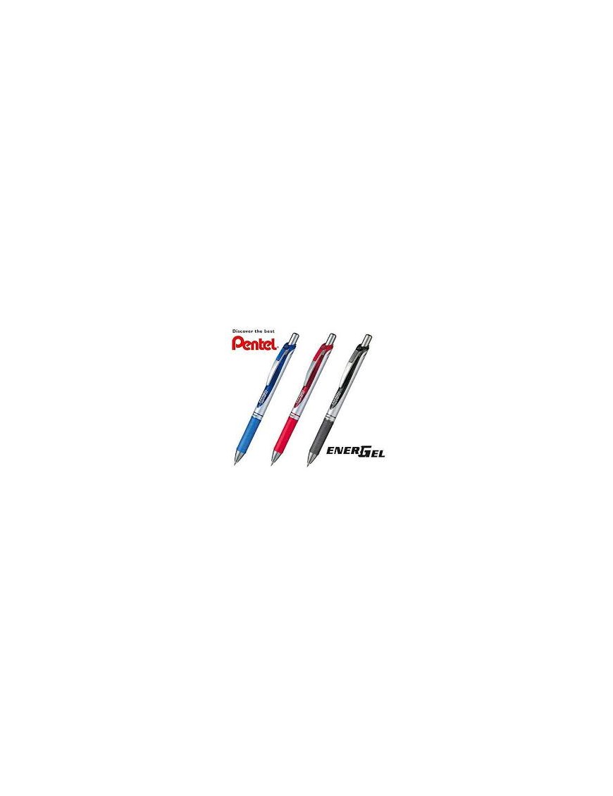 ROTULADOR PENTEL ENERGEL 0.7 BL77 ROJO .