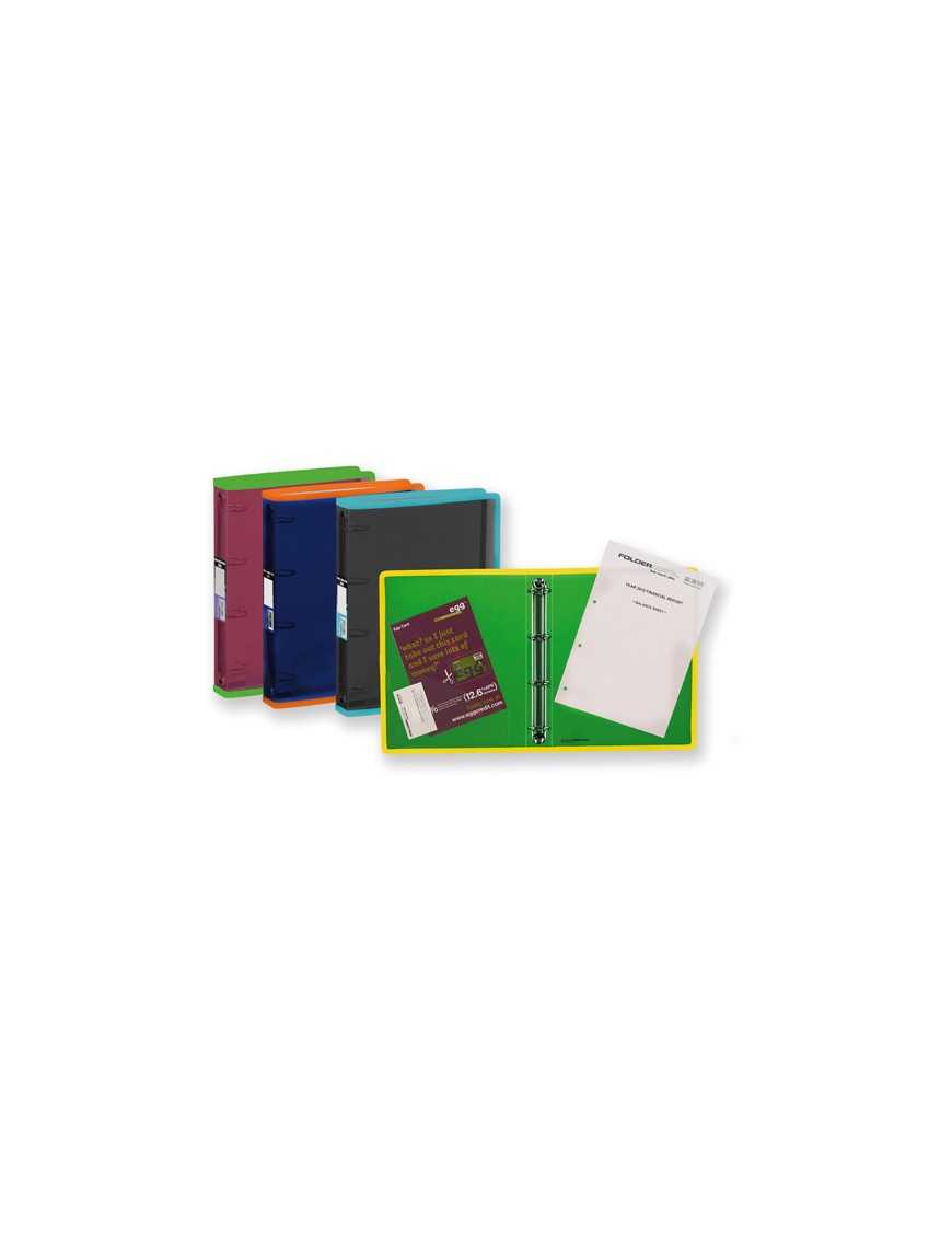 CARPETA DE 4 ANILLAS DE 40 MM. FOLDERMATE