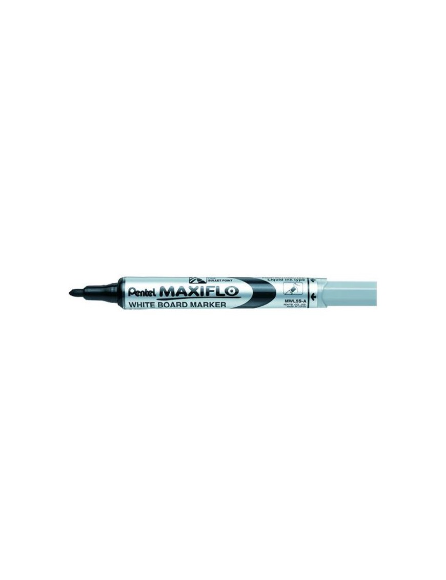 ROTULADOR PENTEL PIZARRA MAXIFLO NEGRO MWL5