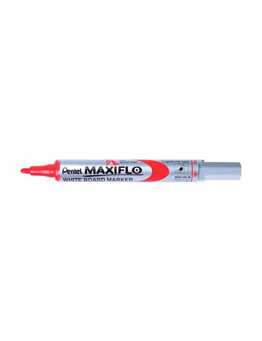 ROTULADOR PENTEL PIZARRA MAXIFLO ROJO MWL5S