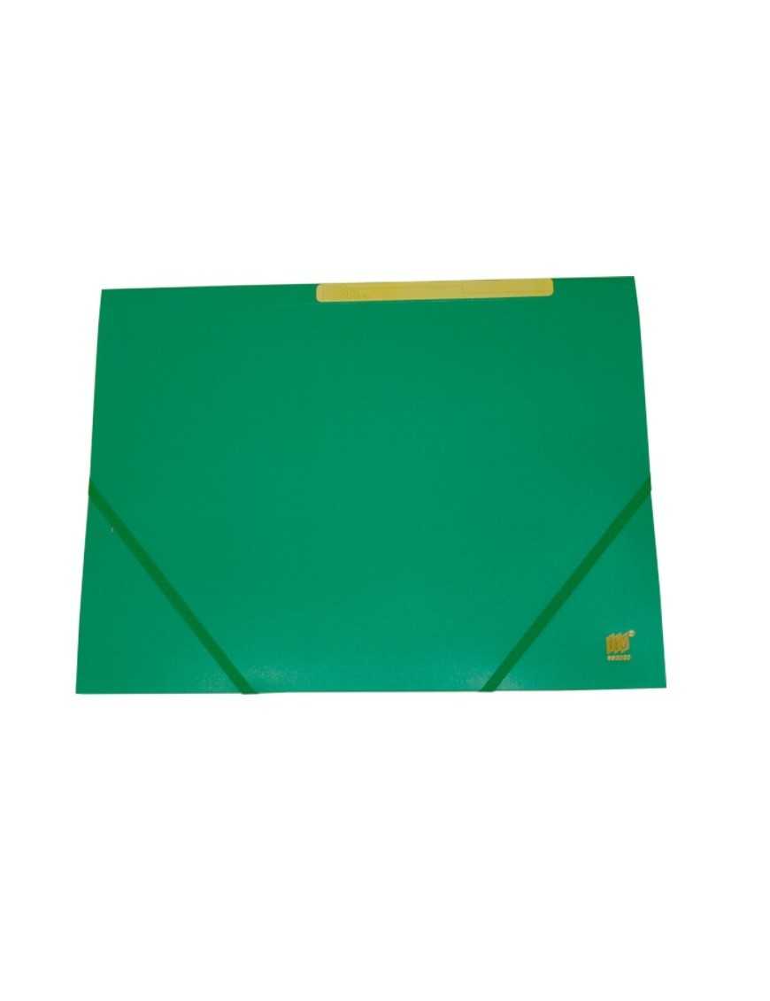 CARPETA GOMAS Y SOLAPAS PP.POESSA VERDE