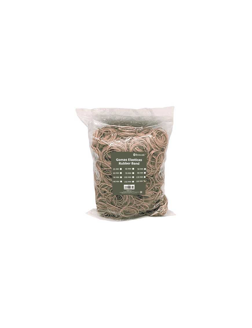 GOMAS ELASTICAS BOLSA 100GRS 10CM.