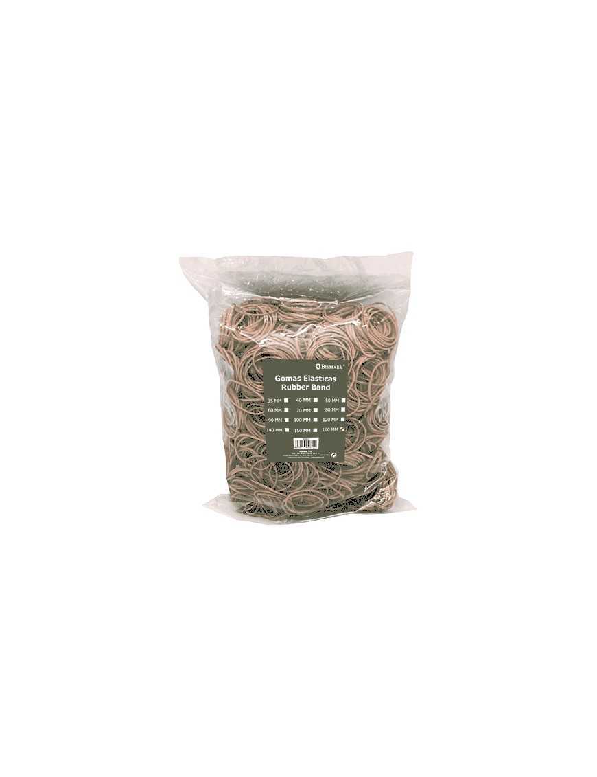 GOMAS ELASTICAS BOLSA 100GRS 12CM.