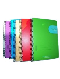 BLOC ESPIRAL T/DURA FOLIO 80H 90GR LISO PRAXTO