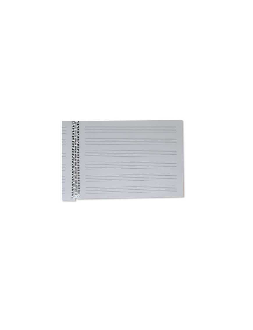 BLOC MUSICA FOLIO DE 20 HOJAS PRAXTON