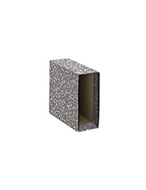 CAJA ARCHIVADOR JASPEADO PRAXTON TAMAÑO 4º