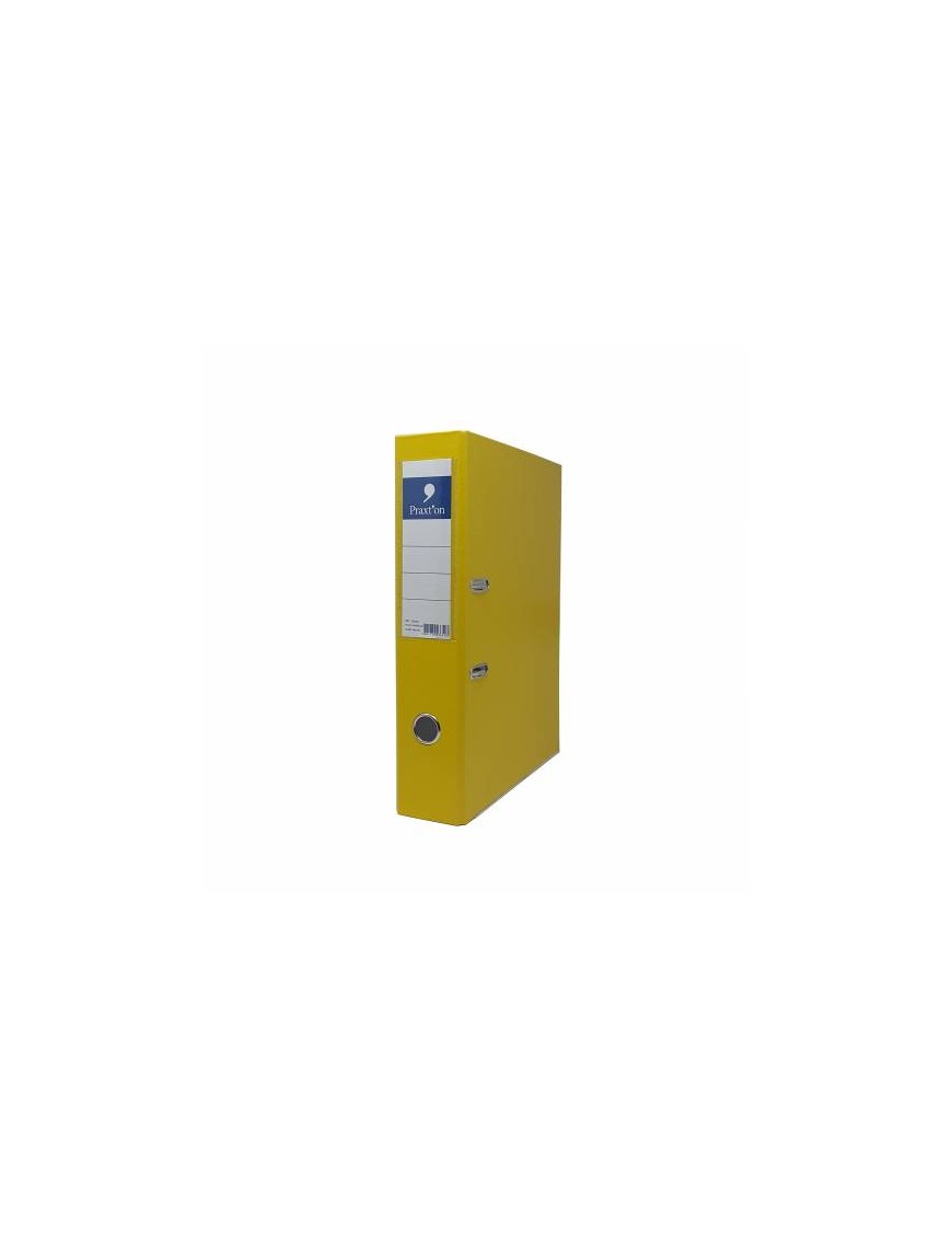 ARCHIVADOR PRAXTON TAMAÑO FOLIO LOMO 70 AMARILLO