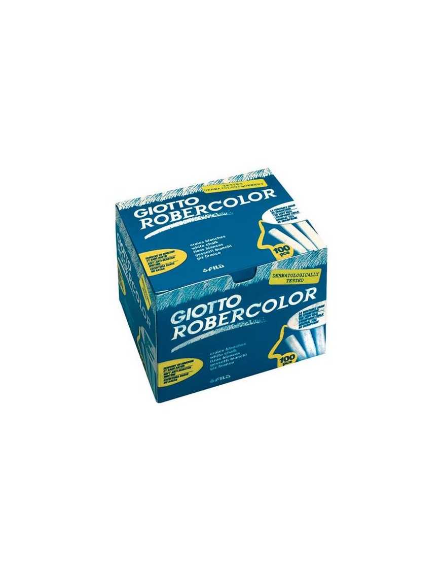 TIZA C/100 ROBERCOLOR BLANCO.