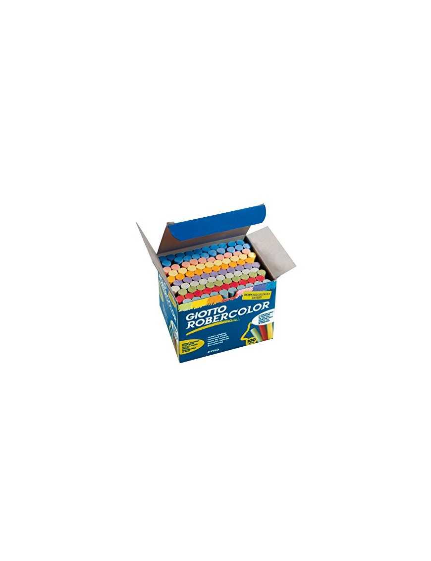 TIZA C/100 ROBERCOLOR SURTIDO COLORES